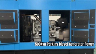 500Kva Perkins 디젤 발전기 전력 솔루션