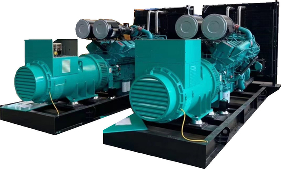 주문 1000 kw 50 hz 1500kVA 쿠민스 디젤 엔진 발전기 세트 개방형 online manufacture