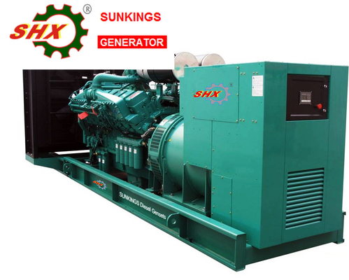 주문 60hz 6.3kv 1000KW 커민스 오픈 타입 발전기 online manufacture