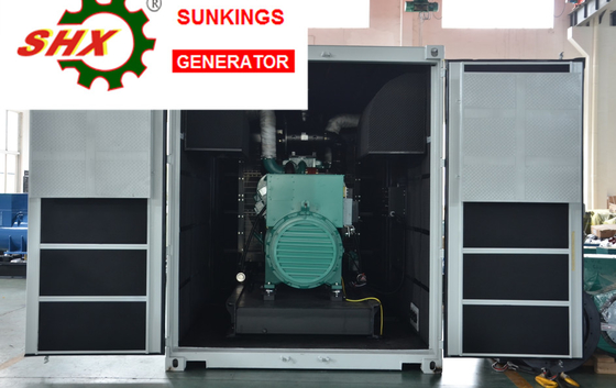 주문 산업용 대기 전력용 2000kw MTU 소리 차단 디젤 발전기 online manufacture
