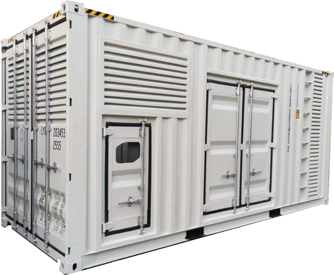 주문 호텔을 위한 자동차 통증 엄청나게 큰 무음 생성기 1000 kw 디젤 엔진 Genset online manufacture