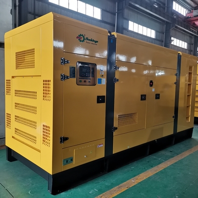 주문 500 킬로볼트 암페어 쿠민스 디젤 엔진 발전기 세트 SHX 400 kw 3 위상발생기 online manufacture