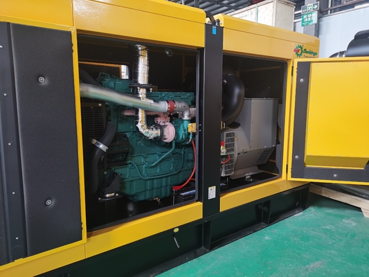 주문 320 kw 볼보 펜타 발전기 세트 400 킬로볼트 암페어 산업적 대기 디젤발전소 online manufacture