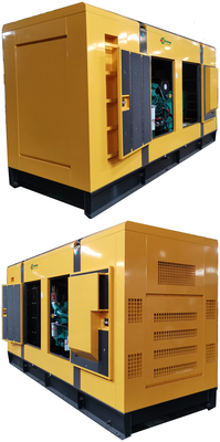 주문 ATS와 600 kw 쿠민스 디젤 엔진 발전기 세트 조용한 유형 online manufacture
