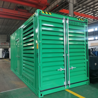 주문 2200kVA 1760KW 컨테이너 타입 Genset 다이노마 전기 최고 효율 디젤 발전기 산업용 online manufacture