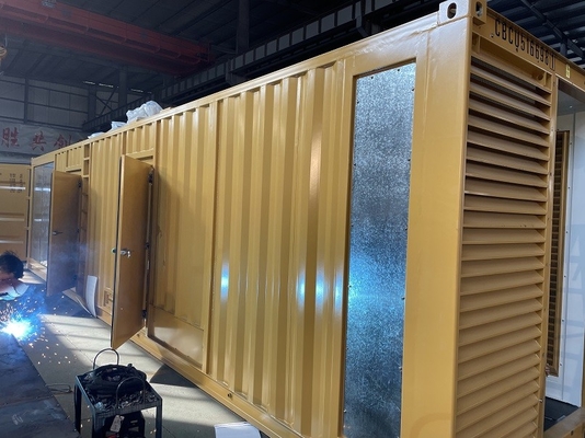 주문 멕 알테 교류 발전기와 IP23 1800 kw 쿠민스 디젤 엔진 발전기 세트 컨테이너 유형 online manufacture