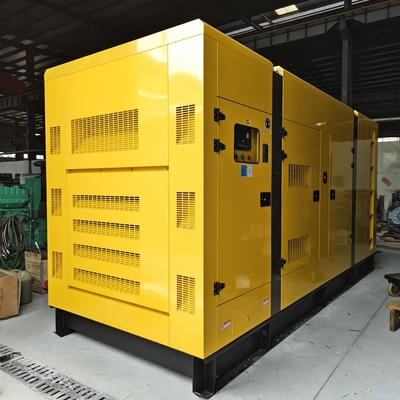 주문 545kW 커민스 디젤 발전기 세트 750kV 소리 차단 대기 발전기 ATS online manufacture