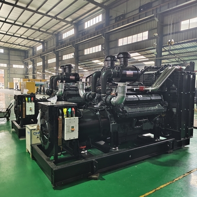 주문 500KW SDEC 엔진 전력 디젤 발전기 625KVA 3단계 400V 중국 브랜드 Genset online manufacture