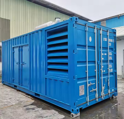 주문 1350KVA 슈퍼 시일런트 디젤 발전기 세트 전력 엔진 SHX 디젤 발전기 컨테이너 발전기 산업용 전기 플랜트 대체 발전기 online manufacture