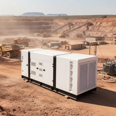 주문 Heavy duty Cummins Diesel Generator 1000kva used in mining site in Africa online manufacture