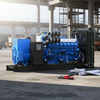 주문 천연가스 발전기 1MW 1250kva LPG LNG 바이오가스 발전기 휘발유 대형 발전 설비 online manufacture