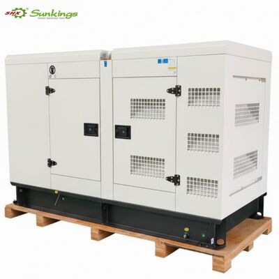 주문 컴팩트 저소음 영국 슈퍼 조용 디젤 발전기 스탬포드 ATS 100kva 3단계 80kw 등급 24V DC 전기 시작 online manufacture