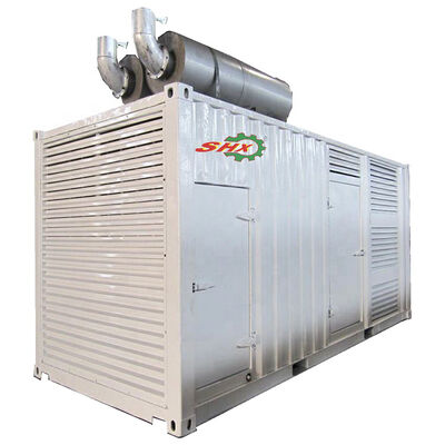 주문 SHX 상업 및 산업용 1200kva 중부하 960kw 디젤 발전기 세트 (IP23 방수 캐노피 포함) online manufacture