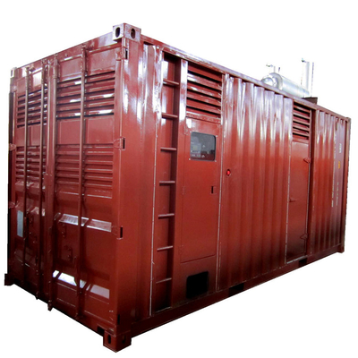 주문 과급된 1250 킬로볼트 암페어 퍼킨스 디젤 엔진 발전기 세트 1 100만 와트 긴급 Genset online manufacture
