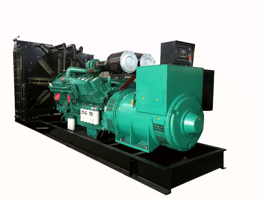 주문 LCD는 병원을 위한 230V 400V 900 Kva 쿠민스 발전기를 제어합니다 online manufacture
