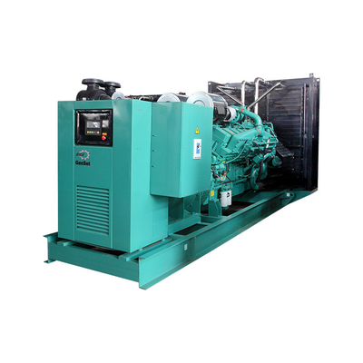 주문 산업적 1650 Kva 전기 디젤 엔진 발전기 1320 kw 개방형 Genset online manufacture