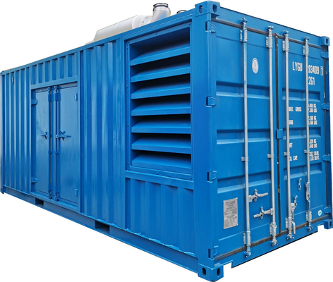 주문 72dB 엄청나게 큰 조용한 백업 Genset 1000 kw 비상 스탠바이 전력 발생기 online manufacture