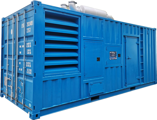 주문 2900kVA 2320KW 컨테이너 타입 Genset 다이노모 전기 연속 전력 솔루션 중용용 디젤 발전기 online manufacture