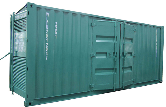 주문 CCEC 50 hz 고전압 발생기 500 kw 비상 컨테이너형 발전 플랜트 online manufacture
