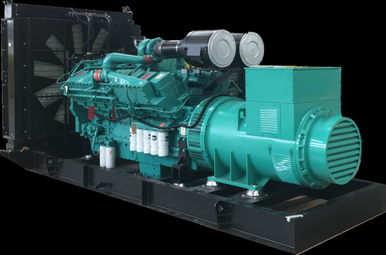 주문 50HZ 40ft 컨테이너 디젤 엔진 발전기 엄청나게 큰 조용한 1500 Kva DG 세트 online manufacture