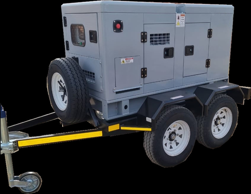 주문 발전소에서 720A 400 kw 모바일 트레일러 디젤 엔진 발전기 쿠민스 DG 세트 online manufacture