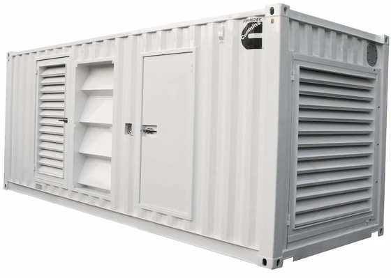 주문 컨테이너 1000KW 엄청나게 큰 조용한 발전기 디젤 엔진 전기 발전 online manufacture