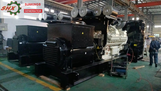 커민스 2500kva 6.3kv 고전압 발전기