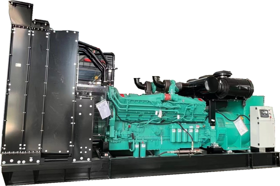 1800rpm 엄청나게 큰 조용한 발전기 1000 킬로볼트 암페어 쿠민스 디젤 엔진 OEM