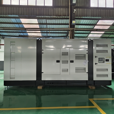 물 펌프 디젤 발전기 엔진 1000 KVA 산업 대기 백업 220V 디젤 발전기