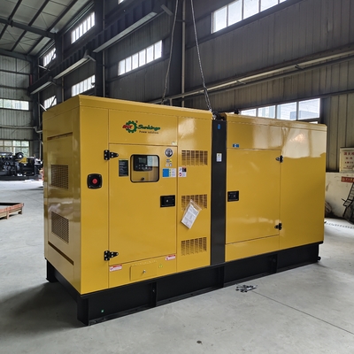 150kW 전기 디젤 발전기 200kva 380V 산업용 젠셋 조용한 발전기