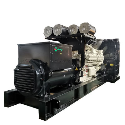 2 MW 2 메가와트 50Hz 400V 디젤 발전기 큐민스 엔진 2500kva 발전소