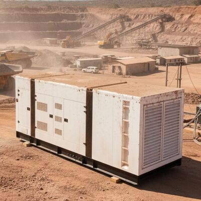 SHX 2500 Kva 오픈 프레임 디젤 발전기 고 전력 2MW 큰 KW 다재다능하고 효율적