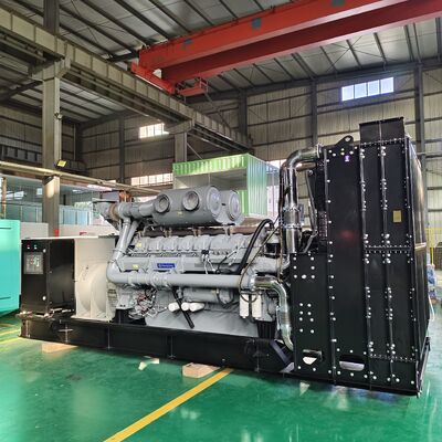 perkins 오픈 타입 디젤 발전기 주문 600kw 750kva 3단계 디젤 발전기와 함께 공장 가격에 전력 발전소