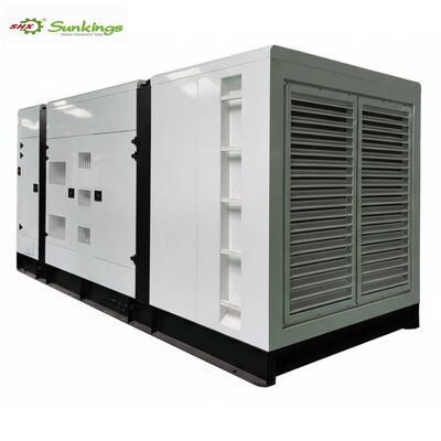 커민스 Kta38-G4 시일런트 타입 디젤 발전기 1250kva/1000kw 대기 전력 용량