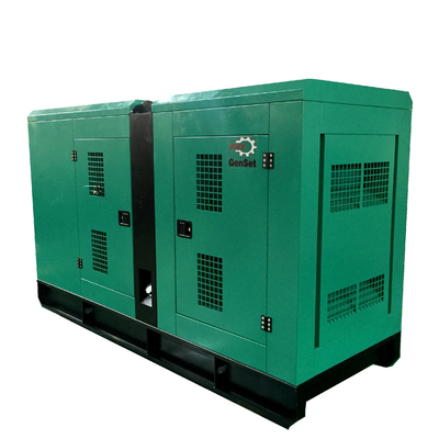 125 킬로볼트 암페어 무음 100 kw 전기 볼보 디젤 발전기 세트 저소음