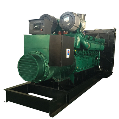 프레임 1500RPM 1500 킬로볼트 암페어 디젤 엔진 발전기 1200 kw 고전력 디젤 엔진 발전기를 여세요
