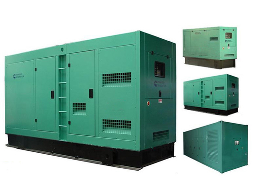 CE ISO 대기 디젤 엔진 발전기 200 kw 산업적 둘러싸인 무음 발전소
